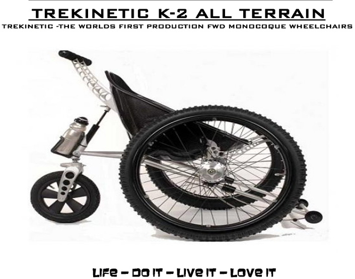 fauteuil roulant tout terrain Trekinetic