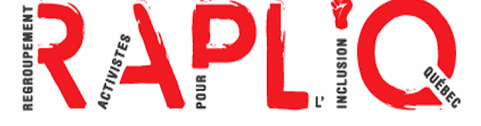 RAPLIQ - Regroupement des activistes pour l'inclusion au Qubec